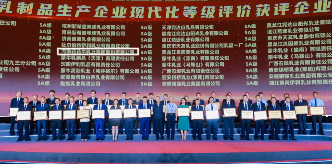 啟航新征程 點亮新賽道丨花花牛乳業(yè)集團參加第十四屆中國奶業(yè)大會暨D20峰會,榮獲“中國乳制品生產(chǎn)企業(yè)現(xiàn)代化等級5A級”評定殊榮 啟航新征程 點亮新賽道丨花花牛乳業(yè)集團參加第十四屆中國奶業(yè)大會暨D20峰會,榮獲“中國乳制品生產(chǎn)企業(yè)現(xiàn)代化等級5A級”評定殊榮