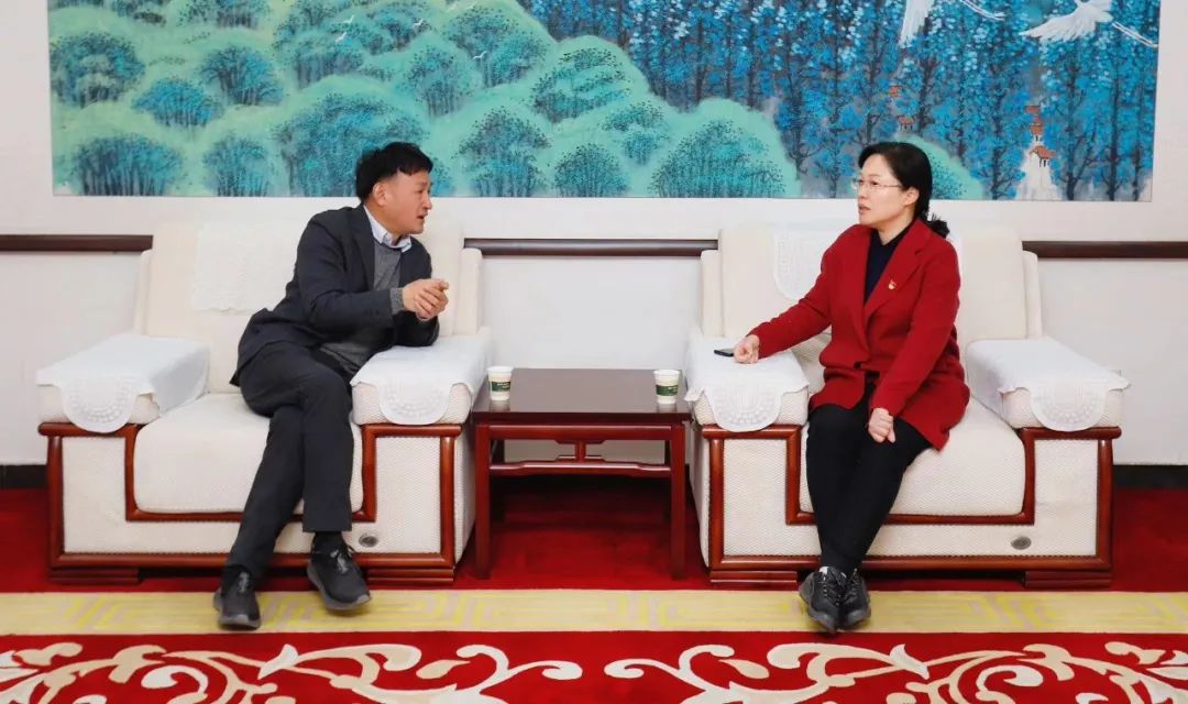 發揮產業優勢 助力鄉村振興 | 民權縣委副書記、縣長王靜嫻會見關曉彥董事長一行